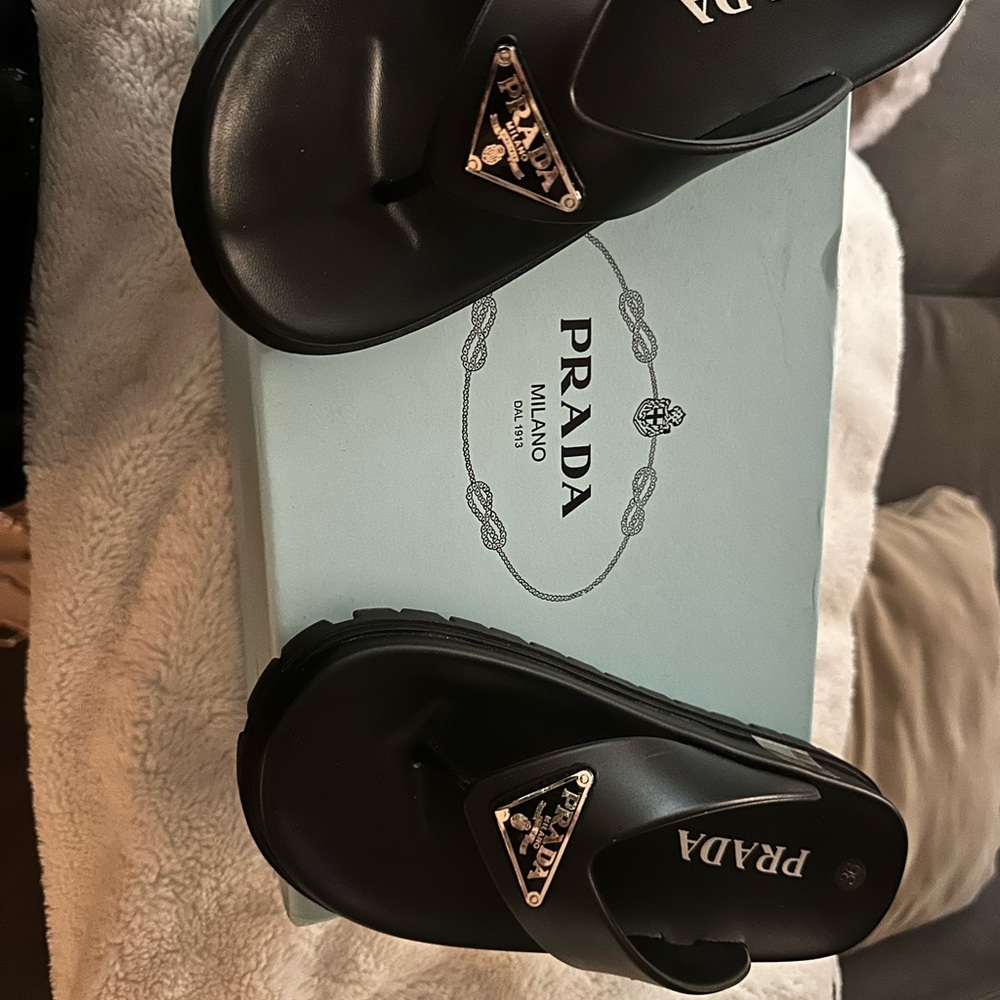 Prada size 6 Sandals New in box